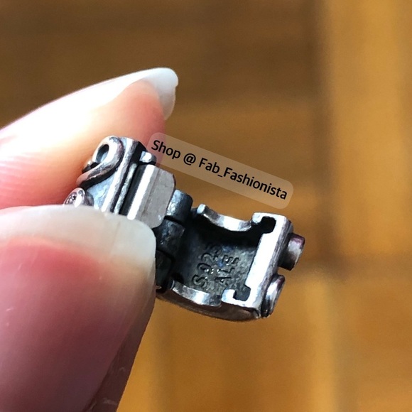 Pandora sterling silver retired clip - Picture 3 of 3